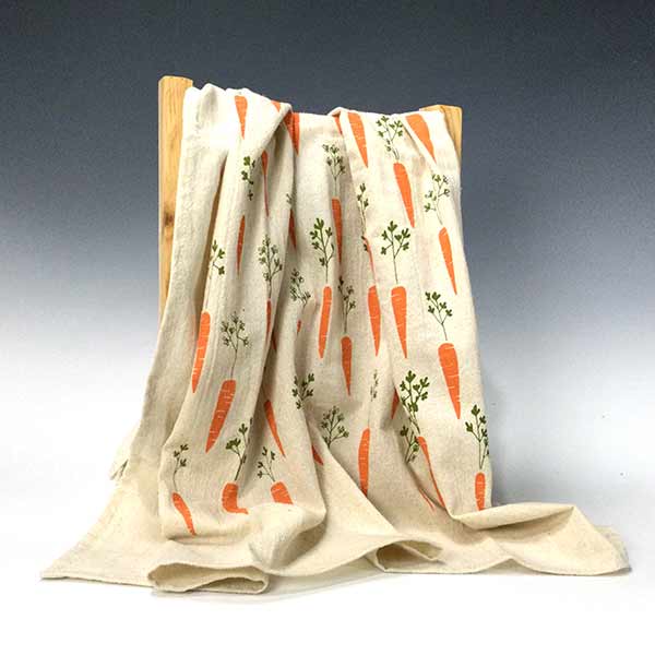 Kitchen Towel Carrot - Image 2